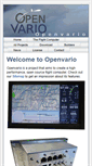 Mobile Screenshot of openvario.org