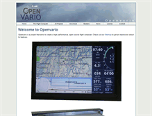Tablet Screenshot of openvario.org